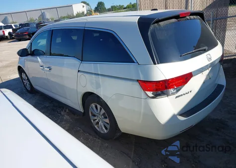 2016 Honda Odyssey Ex-L from USA, damaged, VIN 5FNRL5H68GB152737